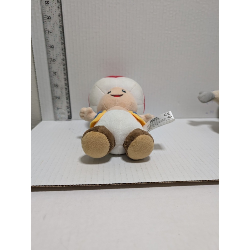 Little Buddy Super Mario Toad 7" Plush 2017 Nintendo - Picture 7 of 10